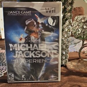Ubisoft Michael Jackson The Experience Wii Game - Black and Silver